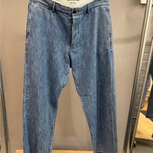 Todd Snyder Relaxed Fit Light Blue Jeans